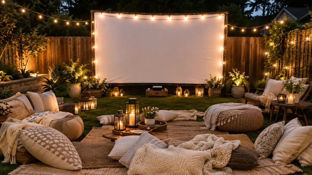 Backyard Movie Night Ideas