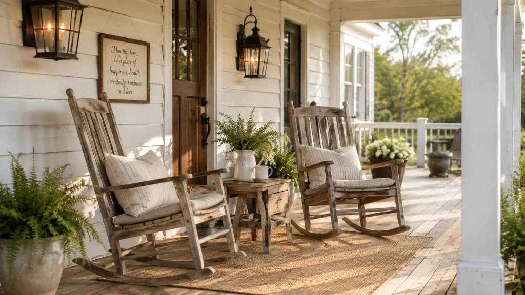 Farmhouse Front Porch Ideas