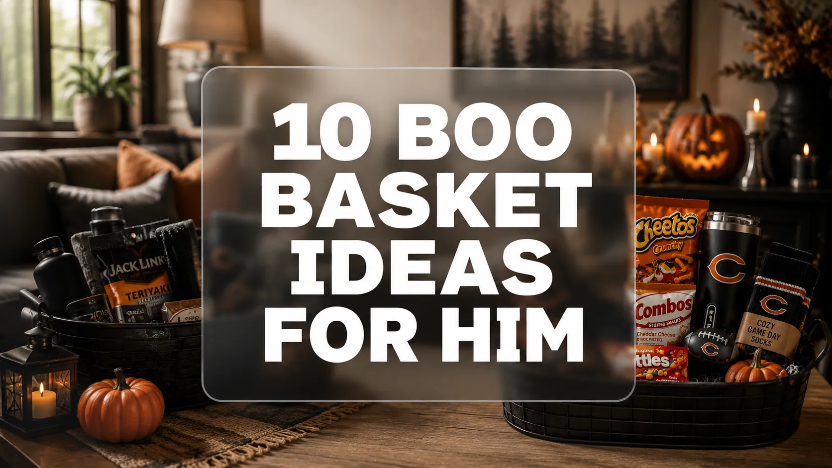 Boo Basket Ideas For Him