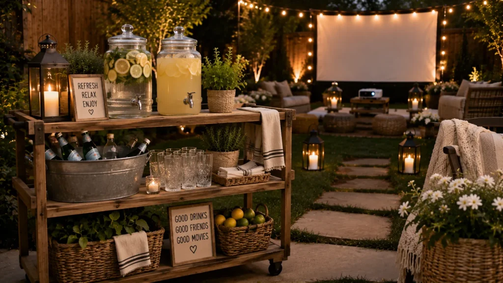 Backyard Movie Night Ideas
