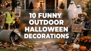 Funny Outdoor Halloween Decorations