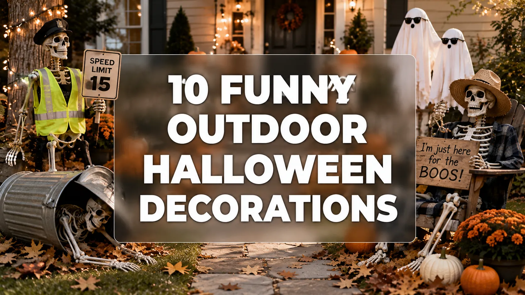 Funny Outdoor Halloween Decorations