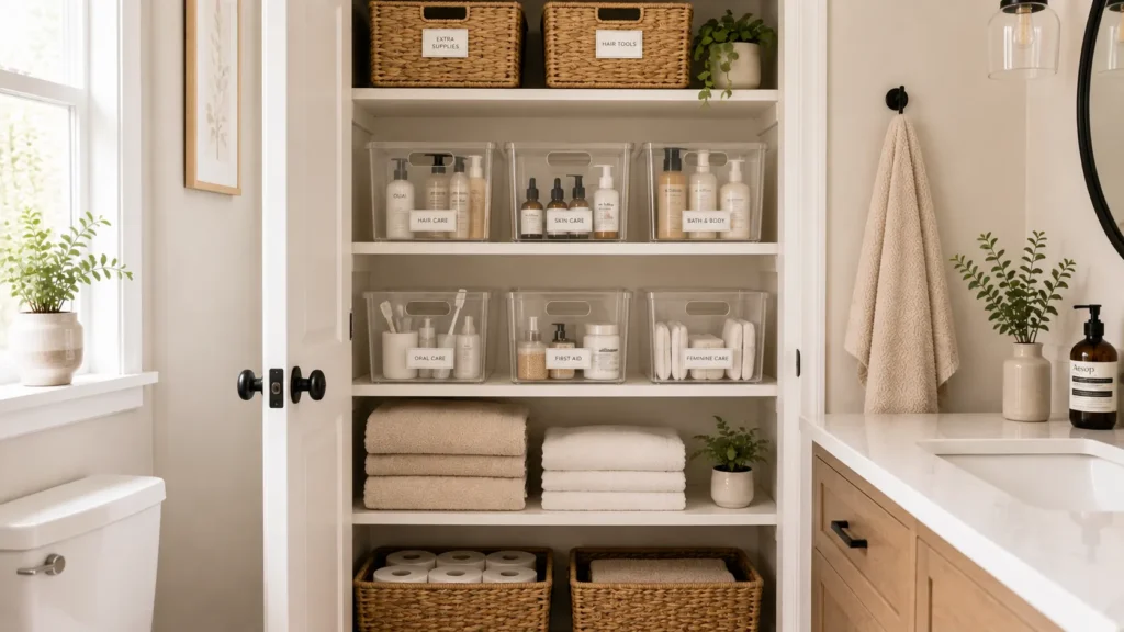 Small Bathroom Organization Ideas