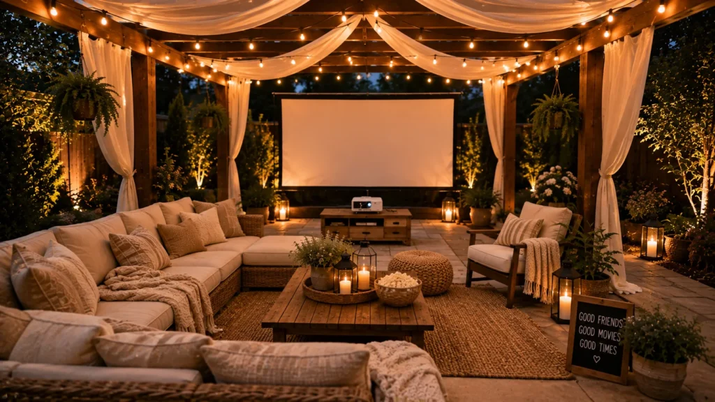 Backyard Movie Night Ideas