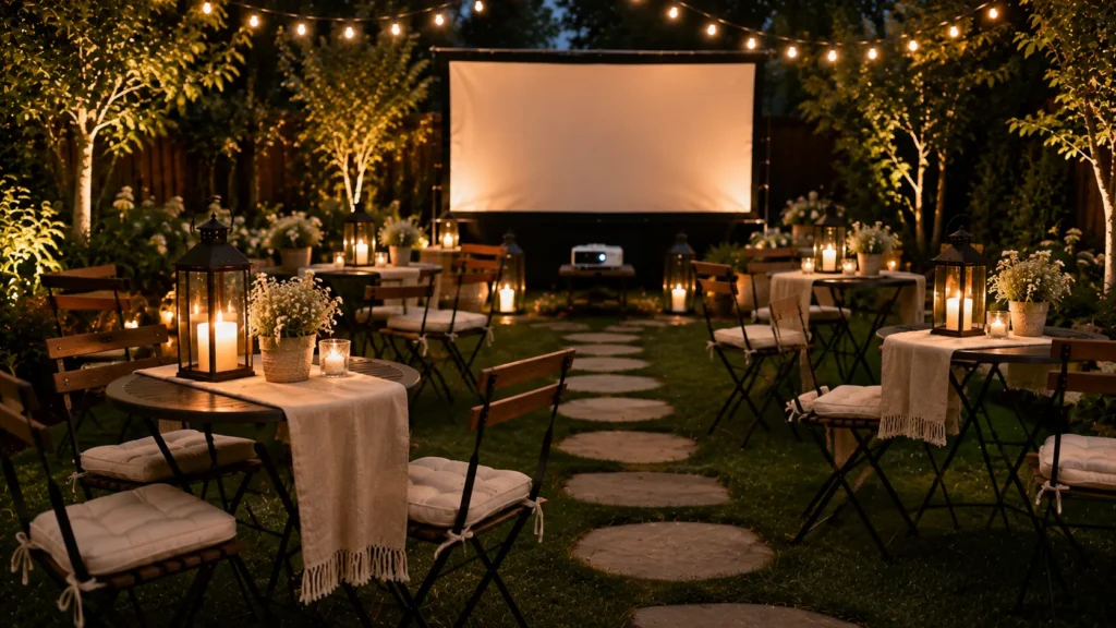 Backyard Movie Night Ideas