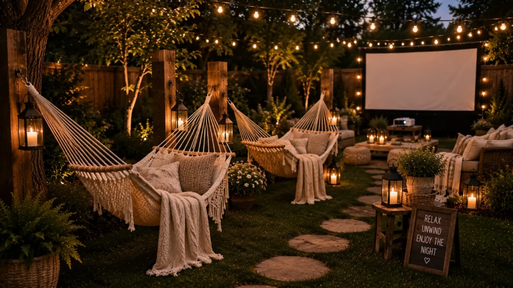 Backyard Movie Night Ideas