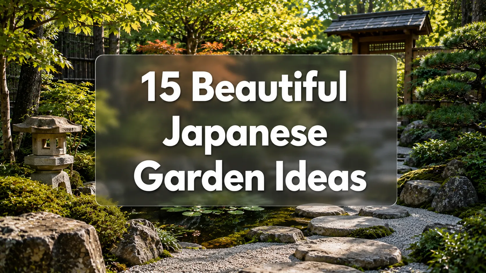 Japanese Garden Ideas