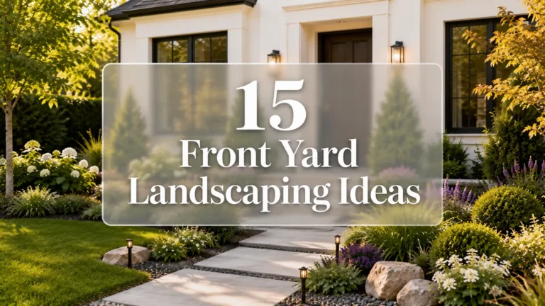 15 Easy Front Yard Landscaping Ideas That Instantly Boost Curb Appeal
