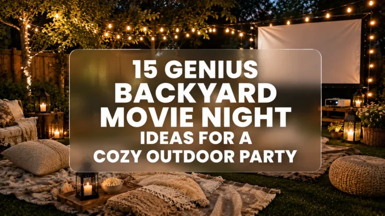 Backyard Movie Night Ideas