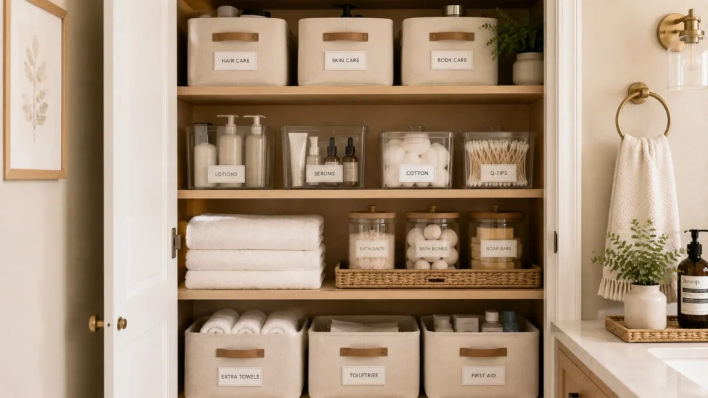 Small Bathroom Organization Ideas