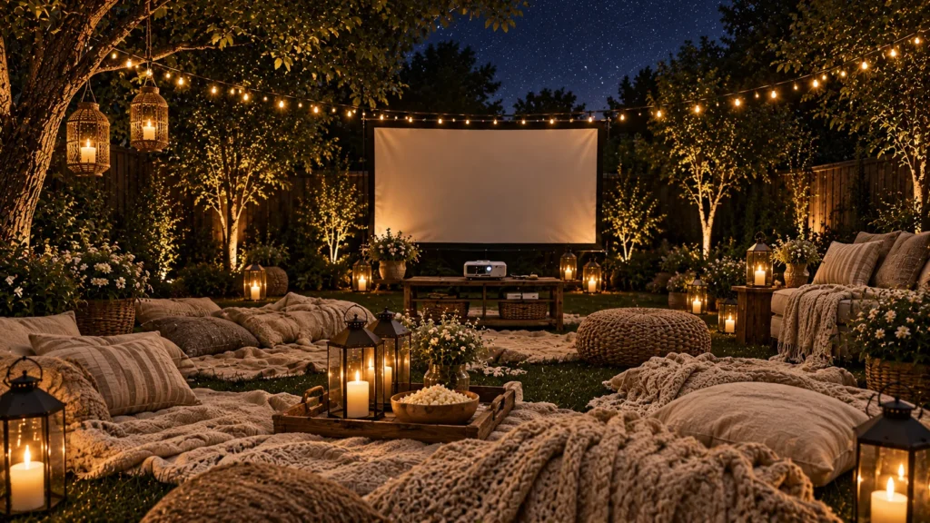 Backyard Movie Night Ideas
