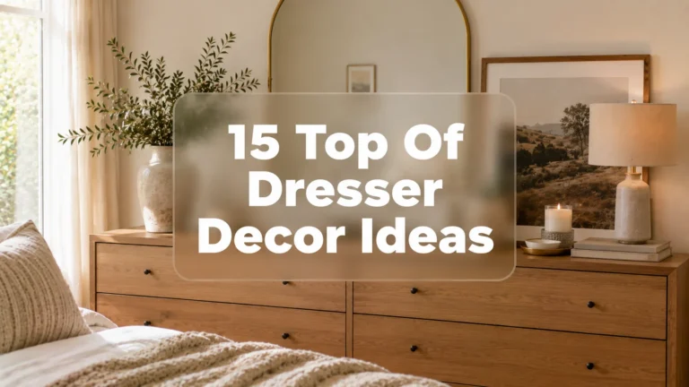 Top Of Dresser Decor Ideas