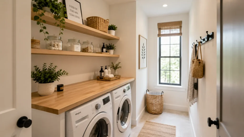 Small Narrow Laundry Room Ideas