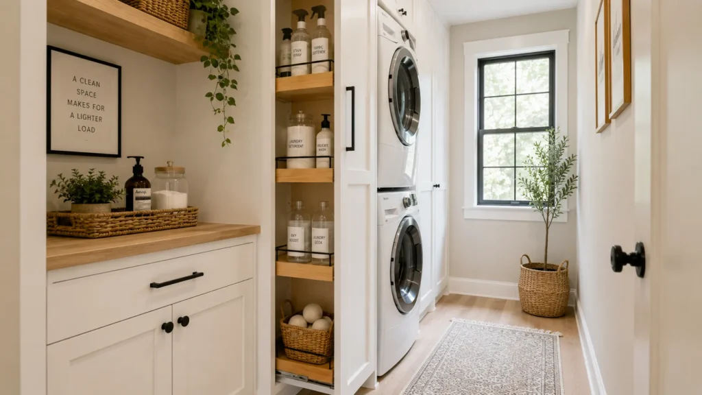 Small Narrow Laundry Room Ideas
