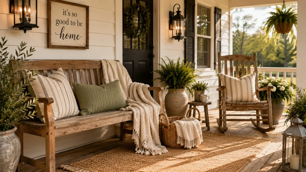 Farmhouse Front Porch Ideas