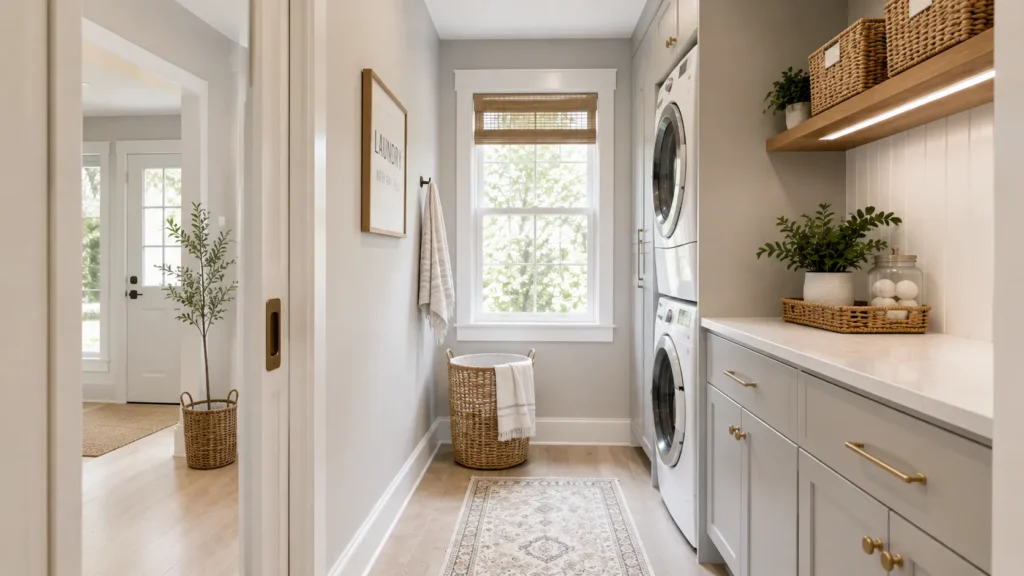 Small Narrow Laundry Room Ideas