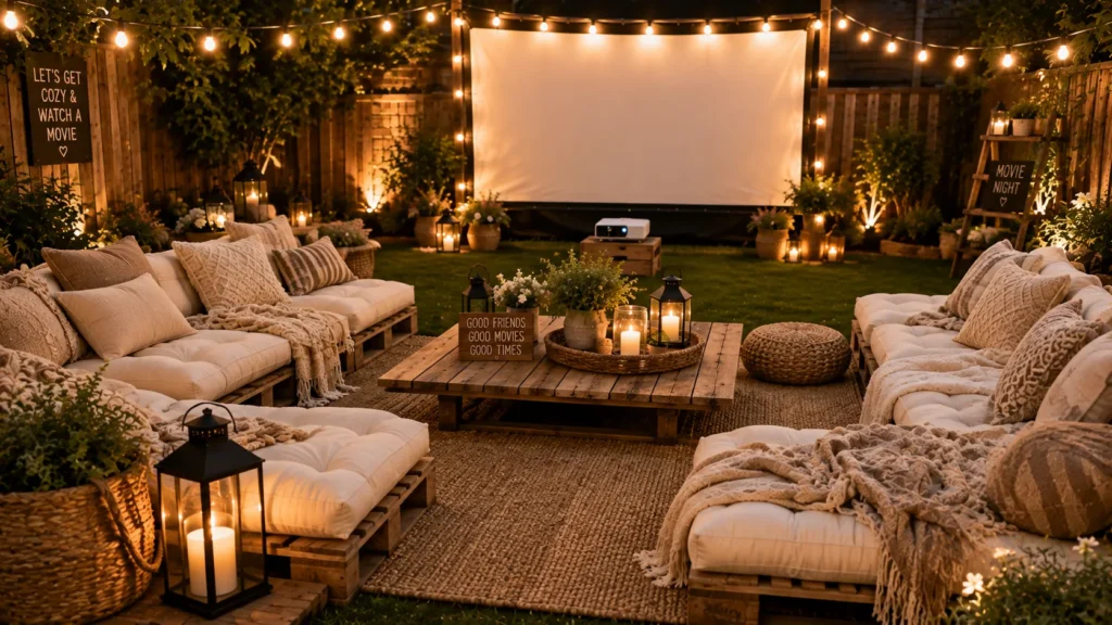 Backyard Movie Night Ideas