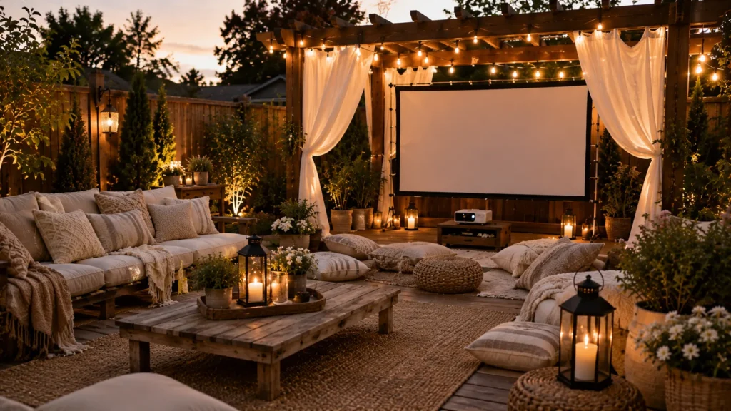 Backyard Movie Night Ideas