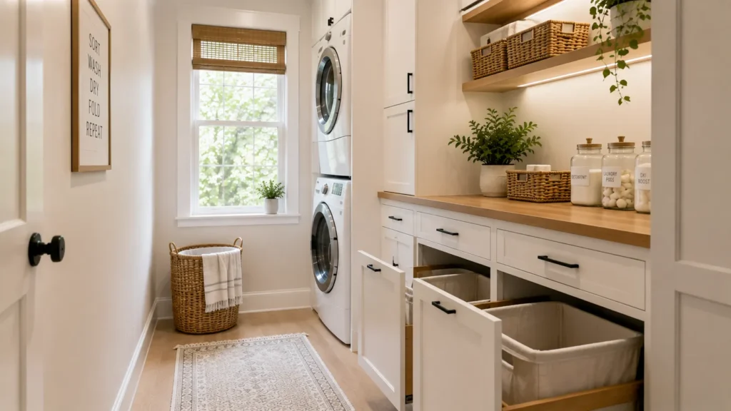 Small Narrow Laundry Room Ideas