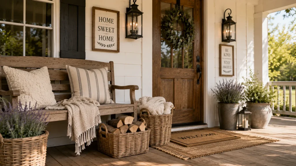Farmhouse Front Porch Ideas